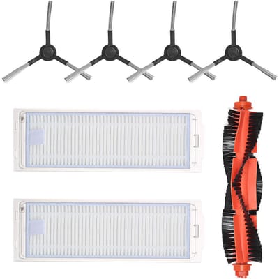 Stofzuiger Vervangend Accessoire Hoofdborstel & Zijborstel & Filter voor MIJIA STYJ02YM Xiaomi Stofzuiger