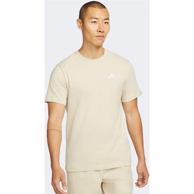 Nike Sportswear Club T-shirt voor heren in beige