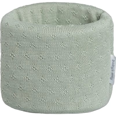 Baby's Only Gebreide commodemandje - Opbergmandje - Commode organizer - Babykamer accessoires Mood - Laurel green