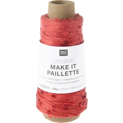 Rico Design Creative "Make It Paillette" - Rood