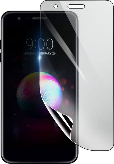 3mk, Geschikt voor LG K11, Schokbestendige Hydrogel Screenprotector, Transparant