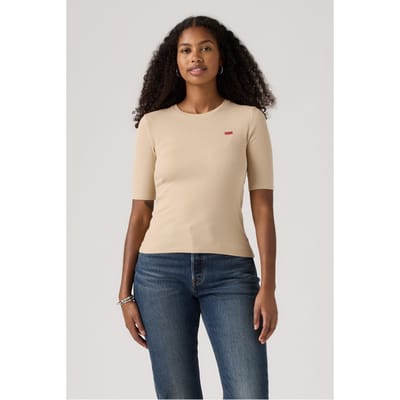 Levi's Luca Slim Tee Safari Rib Taglia: XS | Maglie Sportivi Outlet | Donna