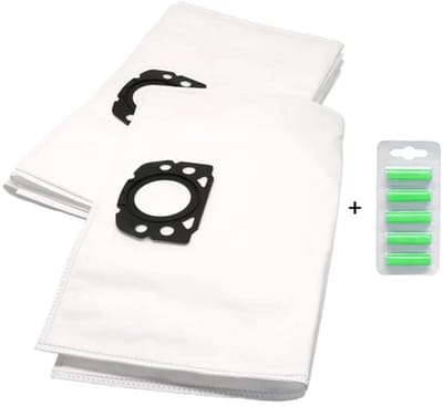 5x Propex compatibel Kärcher 2.863-006.0 / 28630060 stofzuigerzakken + 5 geurstaafjes (Propex Parts)