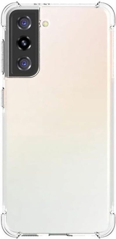 Shop4 - Geschikt voor Samsung Galaxy S21 Hoesje - Zachte Back Case Drop Proof Transparant