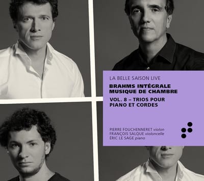 Éric Le Sage, Pierre Fouchenneret, François Salque - Brahms: Trios Pour Piano Et Cordes (2 CD)