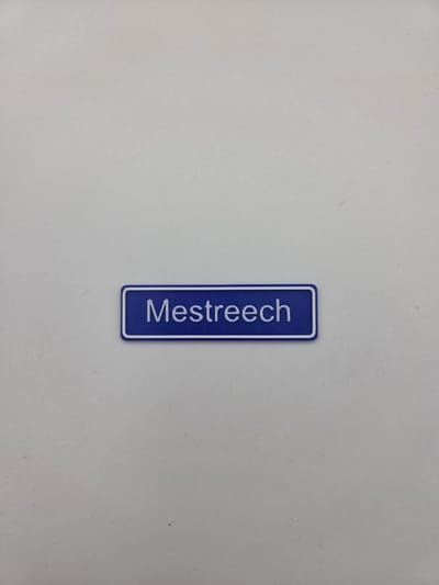 3D plaatsnaam speldje Mestreech