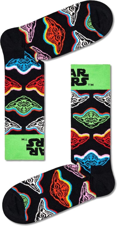 Happy Socks Star Wars Yoda Sock - unisex sokken - Unisex - Maat: 36 - 40