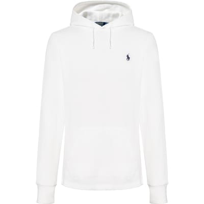 Polo Ralph Lauren Logo Geborduurde Hoodie Heren Hoodies Wit 710767962-002 M white