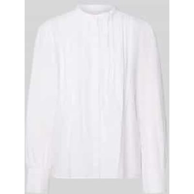 regular fit blouse met lange mouwen van puur linnen