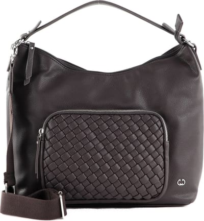GERRY WEBER Shopper Schoudertas Wave Hobo LHZ Dark Brown Bruine