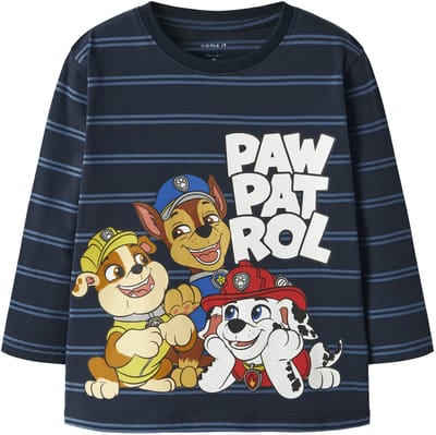 NAME IT - NMMJOSHUE PAW LS NREG TOP NOOS CPLG - Jongens - Lange mouwen shirts