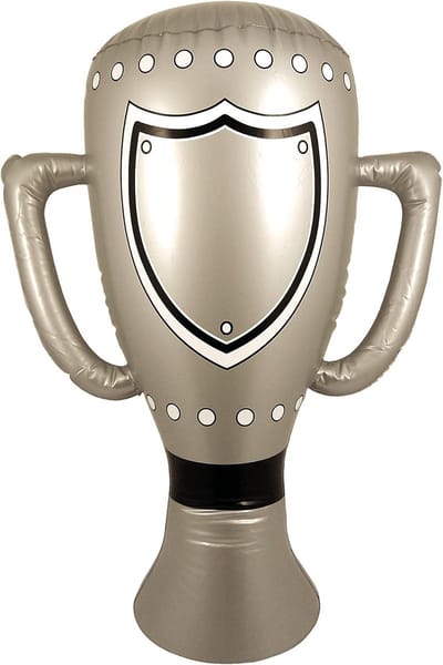 Opblaasbare Wereldbeker Trofee 60cm - Set van 3 voor Feesten en Evenementen