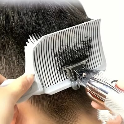 Professionele Fading Kam voor Kappers – Hittebestendige Kam voor Vervagen, Blending en Flat Top Haarstyling – Salon Styling Tool voor Mannen – Kam voor Kappersclipper en Vervagen