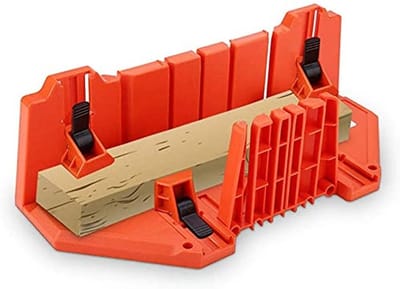 Allecto - Verstekbakgereedschap - Handzaag 14 Inch - Hout en kunststof zagen - Oranje - Verstekbakzaag - Voor hobby en klusser