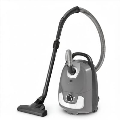 KAD® Professionele Bouwstofzuiger - Krachtige Alleszuiger voor Nat & Droog - Grijs - 33cm x 31cm x 53cm