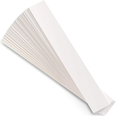Papieren Stroken - Karton Papier - Schrijven Notities - Dikke Kwaliteit Papier - 2x25 cm - Wit