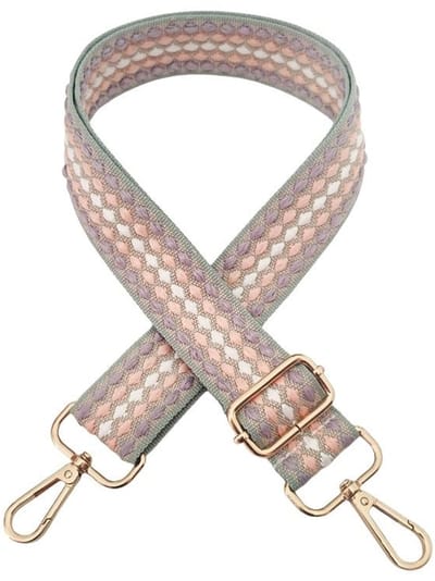 Dailygoods- Schouderriem Verstelbaar 72-130 cm - Tasriem - Boho-Stijl - Vervangende Draagriem - Zakhengsel - Duurzaam Nylon