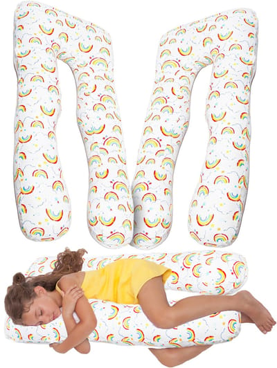 KomfortKissen™ Kids - Ergonomisch Kinderkussen - Multifunctioneel - Hoogwaardig - Kusjes van Zachte Materialen - Stimuleert Creativiteit