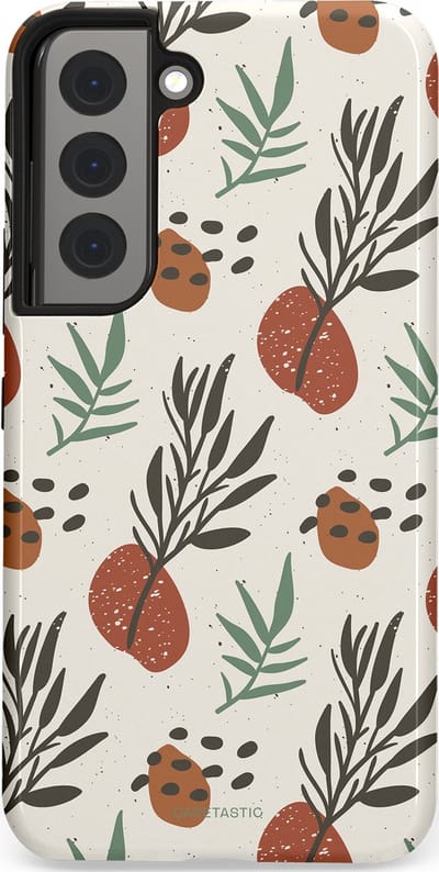 Casetastic Hoesje Geschikt voor Samsung S22 - Stijlvolle Beschermende Duo-layer Case - Zongetint