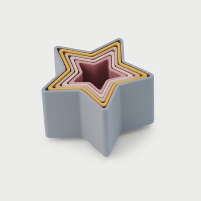 SiliSoft® Star Stapelbekers (Aarde)