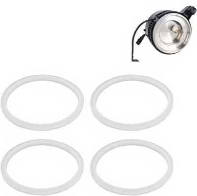 4 Stuks Silicone Waterdistilleerder O-ring, Hittebestendige Vervangingsgaskets voor Waterdistillatie, Voedselveilige Gaskets voor 4L Apparaten