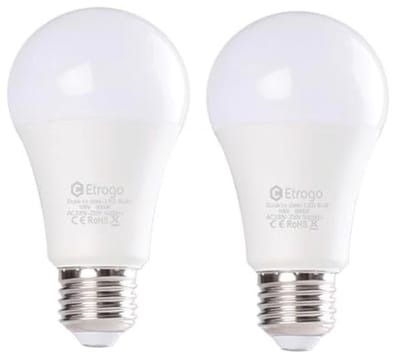 LED Gloeilamp met Twilight Sensor - 10W E27 - Energiebesparend tot 100W