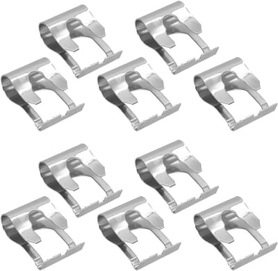 Set van 10 Clips voor Ruitenwisserstangen, Ruitenwissermotor en Reparatiekit voor Ruitenwissers en Armstangen