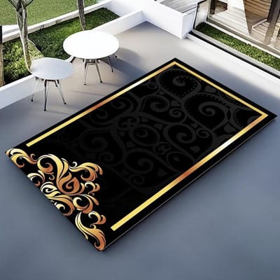 Sanctuaire Spirituel Islamique Tapis de Prière Turcs Personnalisés Tapis Musulmans Luxueux et Tapis de Sol Salon et Cadeaux du Ramadan 40x60cm