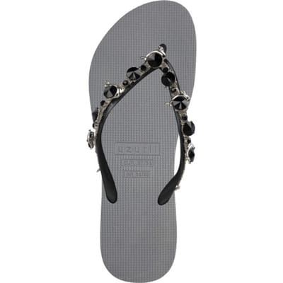 Uzurii | Teenslippers | Dames | Zilver | Maat 41/42