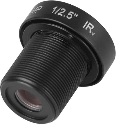 Allecto - CCTV Lens - 2.1mm 180° Wide Angle - 5MP HD IR - IP Camera's - Beveiligingscamera - Hoge resolutie - Geschikt voor beveiligingssystemen
