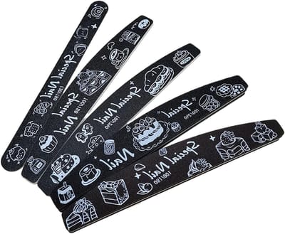 Nagelvijlen Set - Manicure Pedicure Tools - Nagels Vormgeven - Dubbele Korrel Structuur - 18 x 7 cm - Cartoon