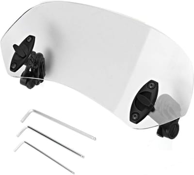 Universele Verstelbare Motor Windscherm Verlenging Spoiler voor Motorfietsen