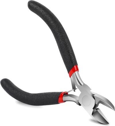 Ynkkvre - Draadknippers - Kleine Zijkniptang voor Knutselen - Platkniptang voor Sieradenmaken - Bloemdraadknipper - Gereedschap voor Gitaar Snaren en Diverse Knipwerkzaamheden