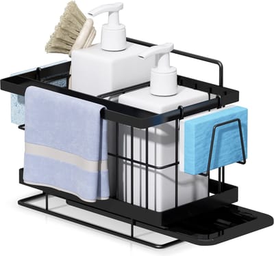 JGS ® Innovatieve Roestvrij Stalen Keukenorganizer voor Optimaal Gebruiksgemak en Opbergruimte