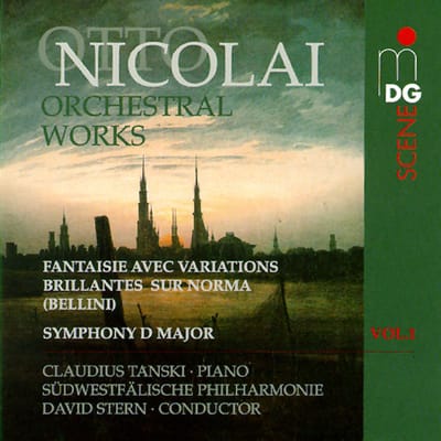 Claudius Tanski, Südwestfälische Philharmonie, David Stern - Nicolai: Fantaisie Pour Piano | Symphony (CD)