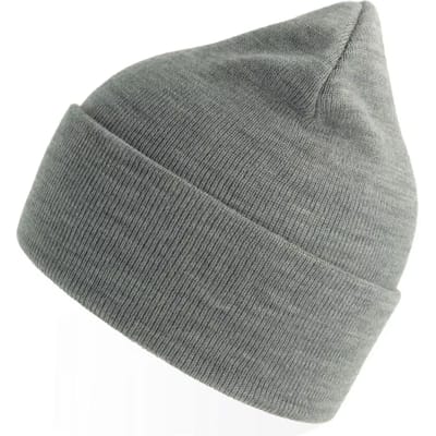 Atlantis Headwear - Pure Beanie - Light Grey Melange - One Size