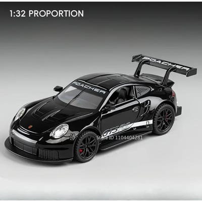1:32 911 Gt3Rs Panamera Legering Miniatuur Model Speelgoed Diecast Deuren Geopend Geluid Licht Rubberen Banden Voertuigen Voor Jongens Verjaardagscadeau