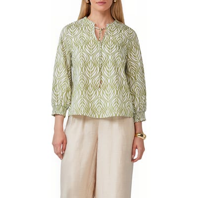 s.Oliver  Blouse Green Größe: 38 | Blusen Outlet | Damen | Grün