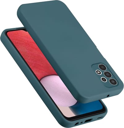 Cadorabo Hoesje geschikt voor Samsung Galaxy A13 4G in LIQUID GROEN - Beschermhoes gemaakt van flexibel TPU silicone Case Cover