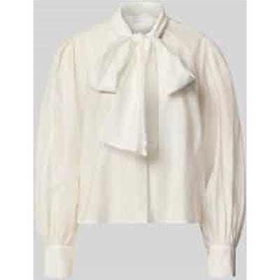 Regular fit blouse met lange mouwen van lyocellmix