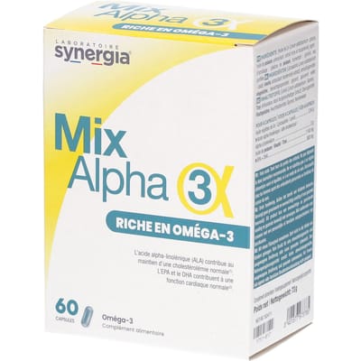 Synergia Mix-Alfa 3 60 Capsules