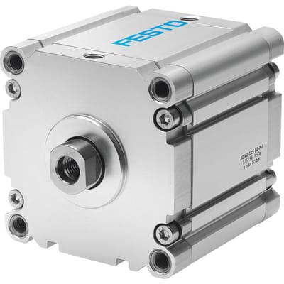 Festo Compacte Cilinder 125mm Boring 10mm Slag Dubbelwerkend - 175750 - P2G5T