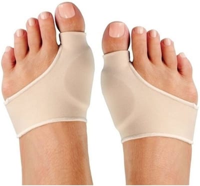 Hallux Valgus - bunion corrector - hallux valgus grote teencorrector - Soft gel pad - maat 41-43 Large 2 stuks