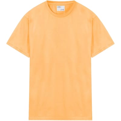Colorful Standard Organisch T-shirt Licht Oranje - Maat L - Heren - Casual T-shirts
