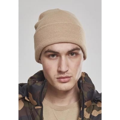 Flexfit - Heavyweight Long Beanie maroon one size Beanie Muts - Rood