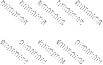 Kleine Drukveren - Metalen Spiraalveren - Huisreparaties - Roestvrij Staal 304 - 5mm x 30mm - Zilver