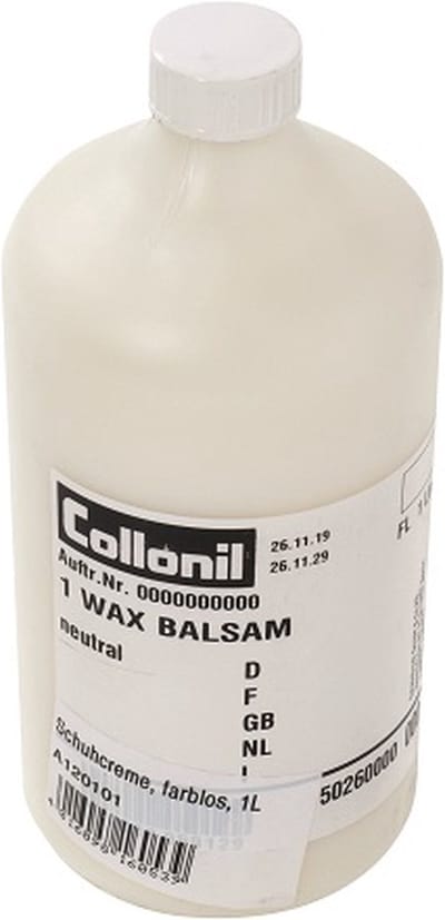 Schoenencrème, kleurloos, 1L