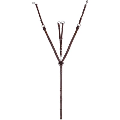 Luxe jachtkraag met decoratieve stiksels QHP