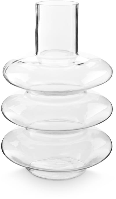 vtwonen - Basic - Vaas - Transparant - Glas - 20x20x29cm