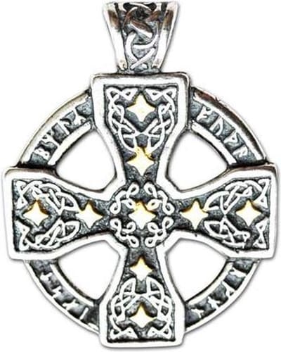 Nordic Lights Hanger Runic Celtic Cross